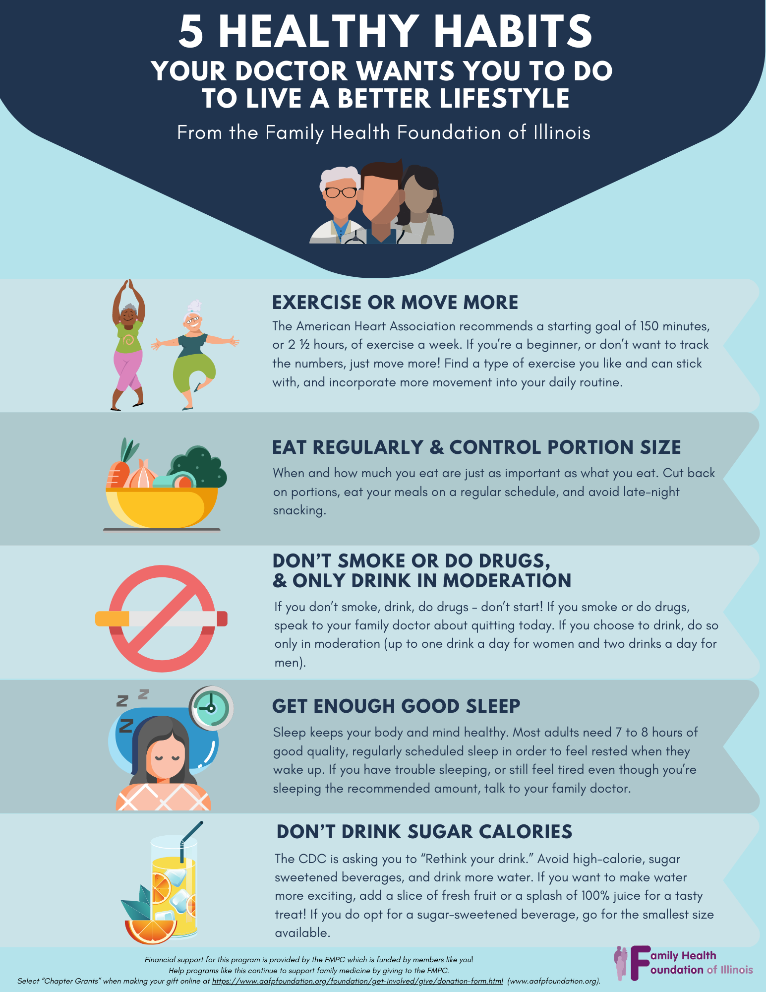 14 Steps to a Healthy Lifestyle - OakBend Medical Center